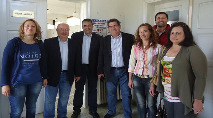 Εποικοδομητικές συναντήσεις με παραγωγικούς φορείς είχε σήμερα ο Κώστας Τζιούμης