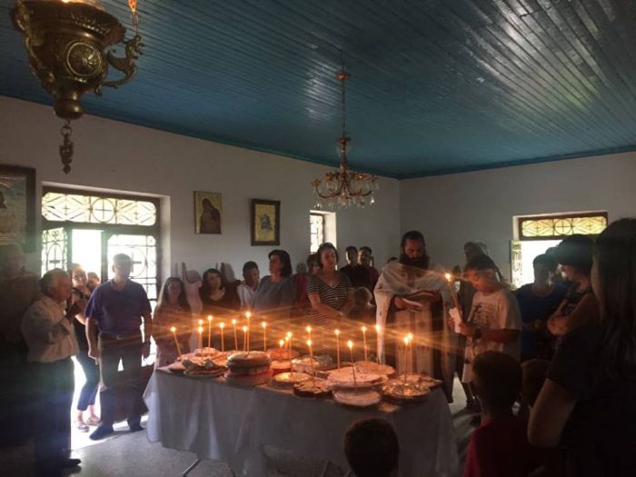 Η γιορτή του Αγίου Φανουρίου στη Βλαχοκερασιά (εικόνες)