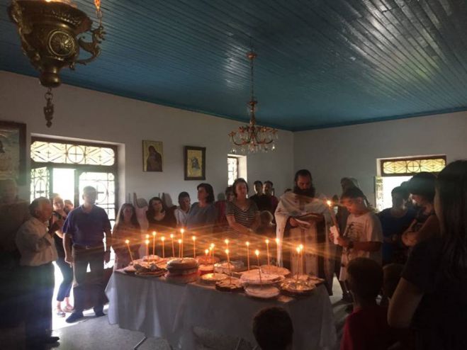&Eta; &gamma;&iota;&omicron;&rho;&tau;ή &tau;&omicron;&upsilon; &Alpha;&gamma;ί&omicron;&upsilon; &Phi;&alpha;&nu;&omicron;&upsilon;&rho;ί&omicron;&upsilon; &sigma;&tau;&eta; &Beta;&lambda;&alpha;&chi;&omicron;&kappa;&epsilon;&rho;&alpha;&sigma;&iota;ά (&epsilon;&iota;&kappa;ό&nu;&epsilon;&sigmaf;)