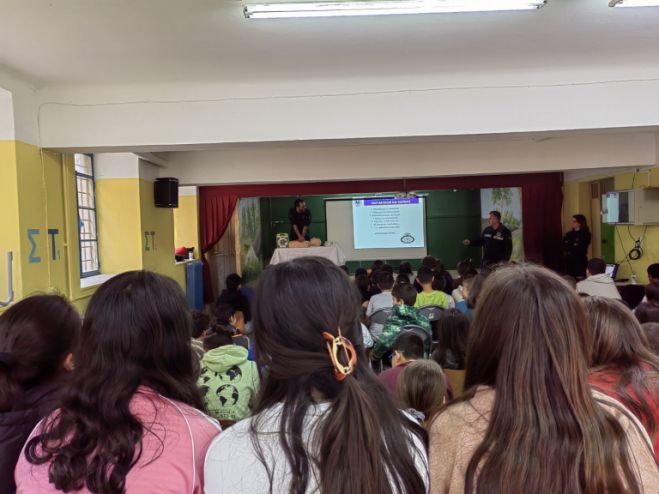 Σεμινάριο Πρώτων Βοηθειών από το ΕΚΑΒ Τρίπολης στο 11ο Δημοτικό Σχολείο