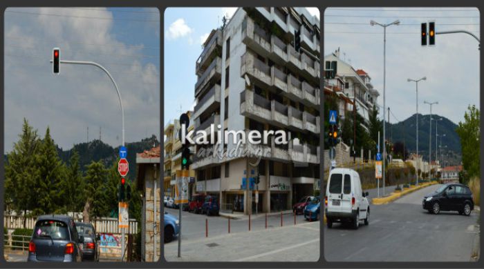 Αυξάνονται τα προβλήματα με φανάρια στην Τρίπολη (vd)