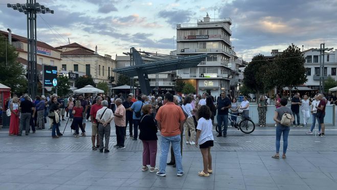 Η συγκέντρωση για τα Τέμπη στην Τρίπολη (εικόνες - βίντεο)