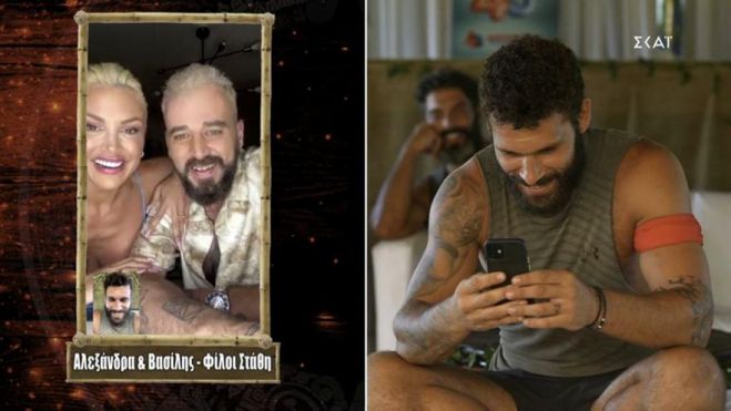 &Zeta;&epsilon;&upsilon;&gamma;ά&rho;&iota; &mu;&epsilon; &pi;&alpha;ί&chi;&tau;&eta; &tau;&omicron;&upsilon; Survivor &eta; &Alpha;&lambda;&epsilon;&xi;ά&nu;&delta;&rho;&alpha; &Pi;&alpha;&nu;&alpha;&gamma;&iota;ώ&tau;&alpha;&rho;&omicron;&upsilon; &alpha;&pi;ό &tau;&eta;&nu; &Tau;&rho;ί&pi;&omicron;&lambda;&eta; (vd)