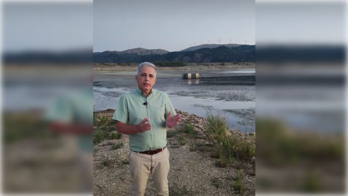 Μάκαρης: "Η λίμνη Τάκα στεγνώνει" (vd)