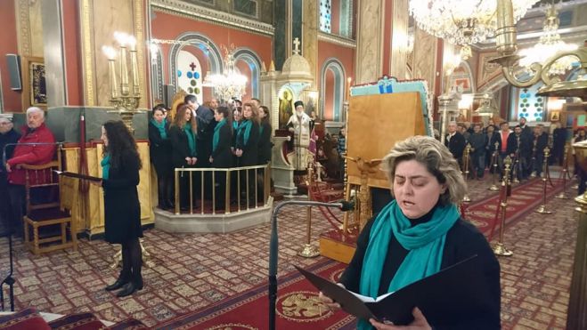 Οι Α&#039; Χαιρετισμοί της Θεοτόκου στον Μητροπολιτικό Ναό της Τρίπολης (εικόνες)