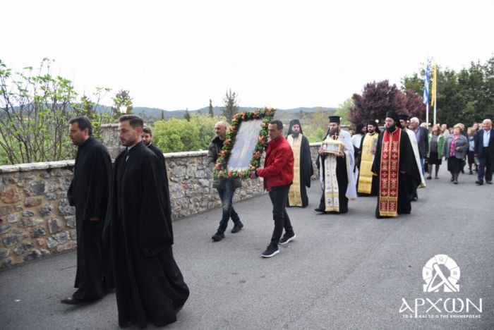 Πανηγυρικός Εσπερινός στην Ιερά Μονή Αγίου Νικολάου Καλτεζών