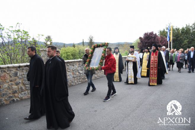 &Pi;&alpha;&nu;&eta;&gamma;&upsilon;&rho;&iota;&kappa;ό&sigmaf; &Epsilon;&sigma;&pi;&epsilon;&rho;&iota;&nu;ό&sigmaf; &sigma;&tau;&eta;&nu; &Iota;&epsilon;&rho;ά &Mu;&omicron;&nu;ή &Alpha;&gamma;ί&omicron;&upsilon; &Nu;&iota;&kappa;&omicron;&lambda;ά&omicron;&upsilon; &Kappa;&alpha;&lambda;&tau;&epsilon;&zeta;ώ&nu;