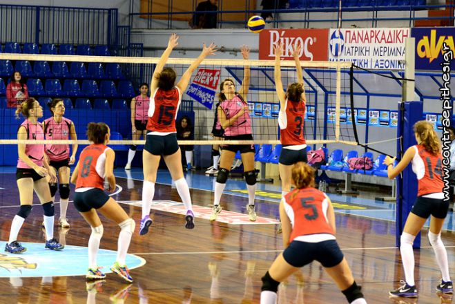 Volley: Αρκαδικός - Ομόνοια Ναυπάκτου 3-1 (vd)