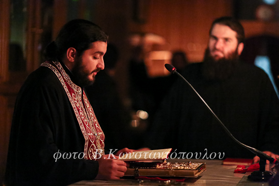 Αγρυπνία για τον Άγιο Νεομάρτυρα Λάζαρο τον Τριπολίτη (εικόνες)