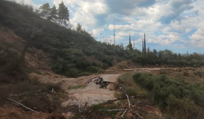 Πρόταση χρηματοδότησης 2,65 εκατ. ευρώ για την αποκατάσταση της Ε.Ο. Τρίπολης – Πύργου στο Λιβαδάκι