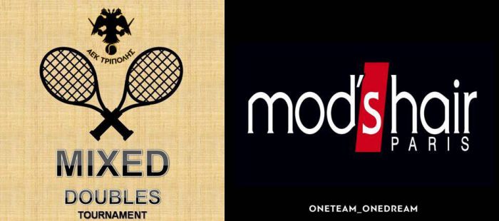 &Tau;έ&nu;&iota;&sigmaf; - &Alpha;&Epsilon;&Kappa; | &Pi;&rho;&omicron;&kappa;ή&rho;&upsilon;&xi;&eta; Mix Doubles Tournament by Mod&rsquo;s Hair Tripolis