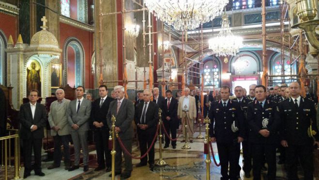 Το Αστυνομικό Σώμα τίμησε την εορτή του Αγίου Αρτεμίου στην Τρίπολη (εικόνες)