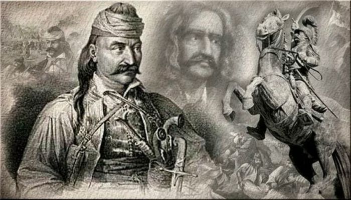 &Sigma;&alpha;&nu; &sigma;ή&mu;&epsilon;&rho;&alpha; ... &pi;έ&theta;&alpha;&nu;&epsilon; &omicron; &Gamma;έ&rho;&omicron;&sigmaf; &tau;&omicron;&upsilon; &Mu;&omicron;&rho;&iota;ά