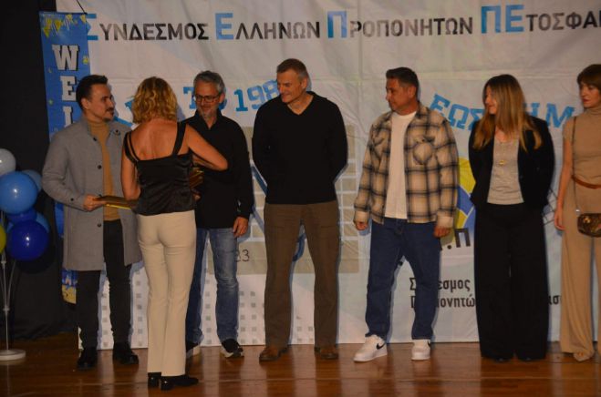 Βραβεύτηκε ο προπονητής των ακαδημιών του Αρκαδικού, Νώντας Κοντόπουλος