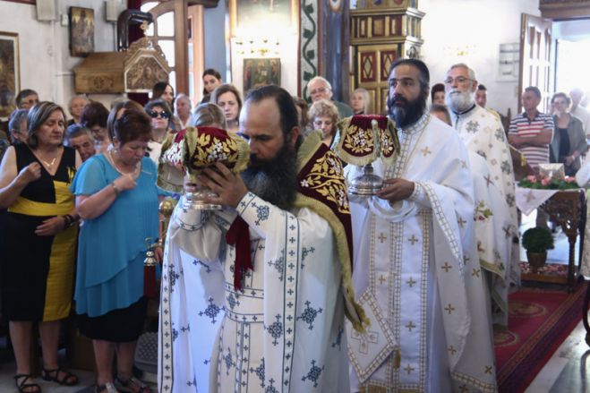 Τη μνήμη της Αγίας Κυριακής τίμησε με λαμπρότητα η Δημητσάνα (εικόνες)