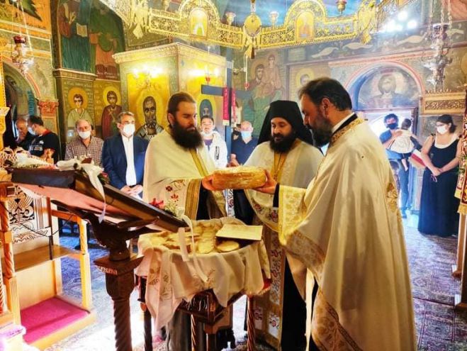 &Pi;&alpha;&nu;&eta;&gamma;&upsilon;&rho;&iota;&kappa;ό&sigmaf; &epsilon;&sigma;&pi;&epsilon;&rho;&iota;&nu;ό&sigmaf; &sigma;&tau;&eta; &Mu;&omicron;&nu;ή &Kappa;&alpha;&lambda;&tau;&epsilon;&zeta;ώ&nu; (&epsilon;&iota;&kappa;ό&nu;&epsilon;&sigmaf;)
