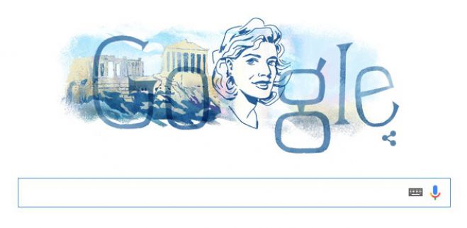 Μελίνα Μερκούρη: Η Google τιμάει τη μεγάλη Ελληνίδα!