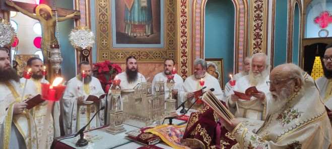 Η Θεία Λειτουργία του Αγίου Ιακώβου στην Τρίπολη (εικόνες)