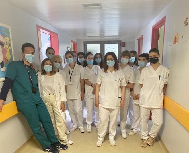 Παναρκαδικό Νοσοκομείο | Καταρτιζόμενοι του ΔΙΕΚ στην Παιδιατρική Κλινική