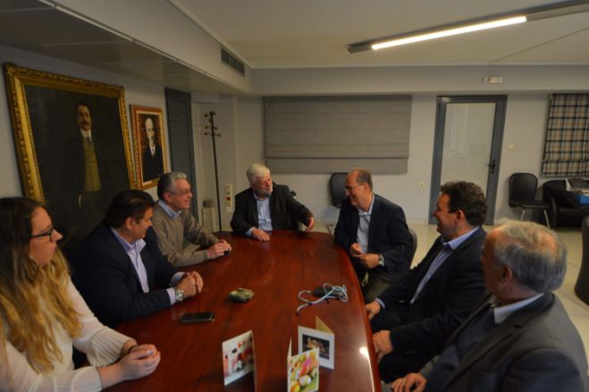 Το Δημαρχείο Τρίπολης επισκέφθηκε ο Παναγιώτης Νίκας