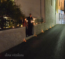 Κατανυκτική ατμόσφαιρα στους δρόμους του Λεωνιδίου