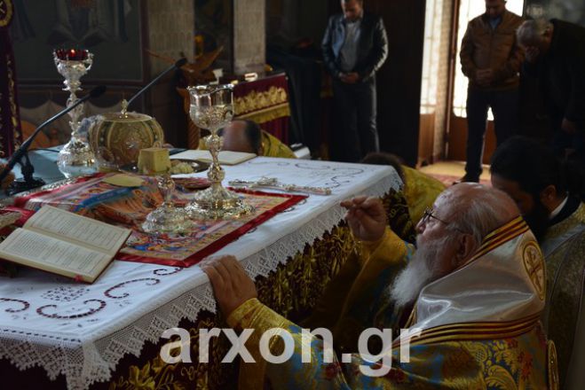 Με λαμπρότητα εορτάσθηκε ο Ιερός Ναός Αγίας Βαρβάρας Τρίπολης (vd)