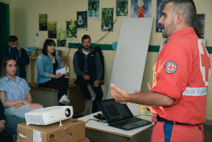 Λαγκάδια | Σεμινάριο για τη χρήση του αυτόματου εξωτερικού απινιδωτή (εικόνες)