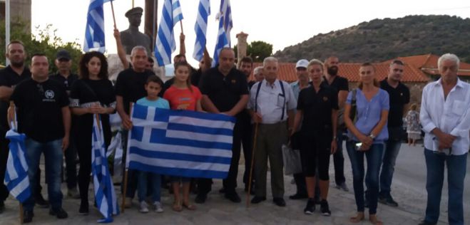 Η Χρυσή Αυγή τίμησε τον Μανιάτη εθνομάρτυρα της Κύπρου Σωτήρη Σταυριανάκο (εικόνες)