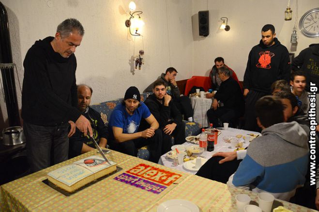 Την πίτα του σε «οικογενειακό κλίμα» έκοψε ο Αρκαδικός (vd)