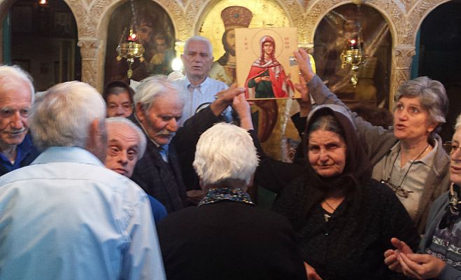 Η γιορτή της Αγίας Κυριακής στην Ξηροκαρύταινα