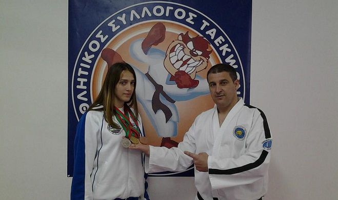 Πρωταθλήτρια Ευρώπης στο Τάεκβοντο η 15χρονη Ευγενία Σαρρή από το Λεωνίδιο!