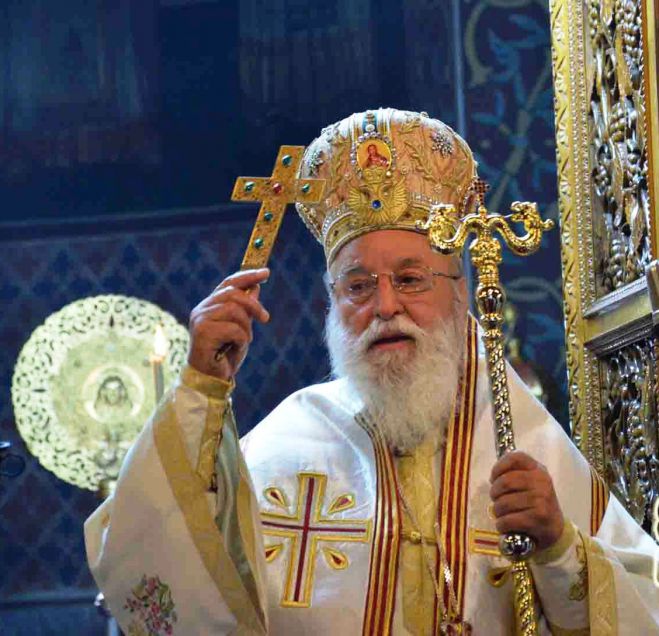 Πανηγυρική Θεία Λειτουργία στη μνήμη του Αγίου Νεομάρτυρος Παύλου για τους Αρκάδες στη Μητρόπολη Αθηνών