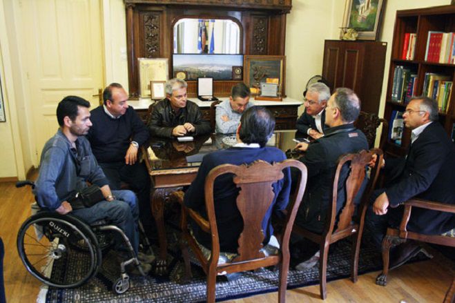 &Sigma;&epsilon; ά&rho;&iota;&sigma;&tau;&omicron; &kappa;&lambda;ί&mu;&alpha; &pi;&rho;&alpha;&gamma;&mu;&alpha;&tau;&omicron;&pi;&omicron;&iota;ή&theta;&eta;&kappa;&epsilon; &eta; &sigma;&upsilon;&nu;ά&nu;&tau;&eta;&sigma;&eta; &tau;&omicron;&upsilon; &Delta;&eta;&mu;ά&rho;&chi;&omicron;&upsilon; &Tau;&rho;ί&pi;&omicron;&lambda;&eta;&sigmaf; &Gamma;&iota;ά&nu;&nu;&eta; &Sigma;&mu;&upsilon;&rho;&nu;&iota;ώ&tau;&eta; &mu;&epsilon; &tau;&eta; &Delta;&iota;&omicron;ί&kappa;&eta;&sigma;&eta; &tau;&eta;&sigmaf; Έ&nu;&omega;&sigma;&eta;&sigmaf; &Xi;&epsilon;&nu;&omicron;&delta;ό&chi;&omega;&nu;
