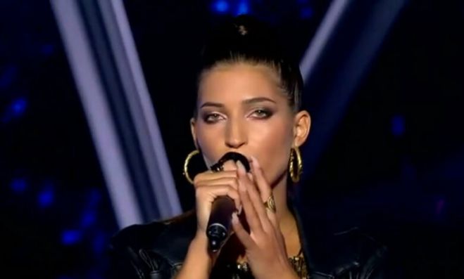 The Voice | "&Mu;ά&chi;&eta;" &gamma;&iota;&alpha; &tau;&eta; &Sigma;&tau;&epsilon;&phi;&alpha;&nu;ί&alpha; &Gamma;&alpha;&tau;&sigma;ά&kappa;&omicron;&upsilon; &alpha;&pi;ό &tau;&eta;&nu; &Tau;&rho;ί&pi;&omicron;&lambda;&eta; - &Epsilon;&pi;ί 10 &lambda;&epsilon;&pi;&tau;ά &pi;&rho;&omicron;&sigma;&pi;&alpha;&theta;&omicron;ύ&sigma;&alpha;&nu; &nu;&alpha; &tau;&eta;&nu; &pi;&epsilon;ί&sigma;&omicron;&upsilon;&nu; &nu;&alpha; &pi;ά&epsilon;&iota; &sigma;&tau;&eta;&nu; &omicron;&mu;ά&delta;&alpha; &tau;&omicron;&upsilon;&sigmaf;! (vd)