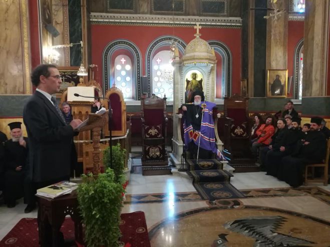 &Kappa;&upsilon;&rho;&iota;&alpha;&kappa;ή &tau;&omicron;&upsilon; &Sigma;&pi;&omicron;&rho;έ&omega;&sigmaf; &sigma;&tau;&eta; &Mu;&eta;&tau;&rho;ό&pi;&omicron;&lambda;&eta; &Mu;&alpha;&nu;&tau;&iota;&nu;&epsilon;ί&alpha;&sigmaf; &kappa;&alpha;&iota; &Kappa;&upsilon;&nu;&omicron;&upsilon;&rho;ί&alpha;&sigmaf; (&epsilon;&iota;&kappa;ό&nu;&epsilon;&sigmaf;)