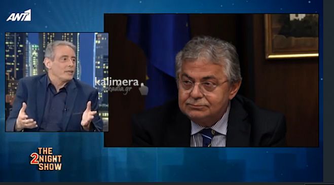 Χασαπόπουλος στο Tonight Show: "Εξαιρετικός άνθρωπος ο Ροβέρτος, σπουδαία προσωπικότητα" (vd)