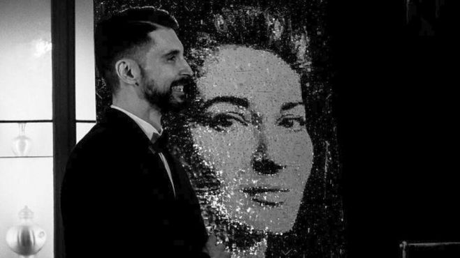 Νίκος Φλώρος | Το νέο έργο του με το πορτραίτο της Maria Callas!