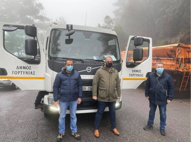 Σύγχρονο και ασφαλές απορριμματοφόρο για τον Δήμο Γορτυνίας! (εικόνες)