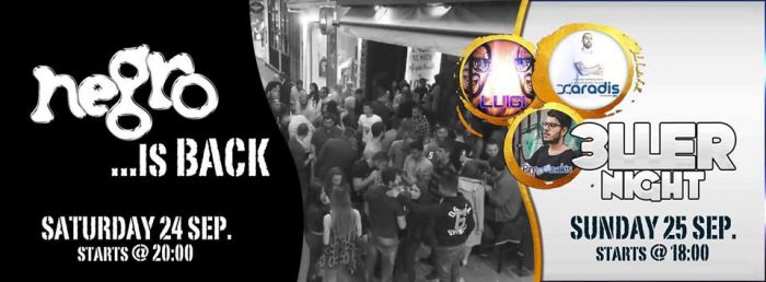 24/9&hellip; Negro is back! H &delta;&iota;&alpha;&sigma;&kappa;έ&delta;&alpha;&sigma;&eta; ... &xi;&epsilon;&kappa;&iota;&nu;ά &epsilon;&delta;ώ!