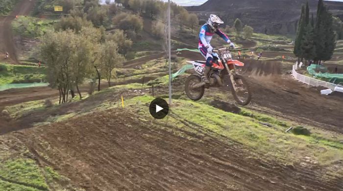 Εντυπωσιακός αγώνας motocross στη Μεγαλόπολη - Δείτε το βίντεο!