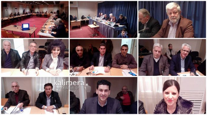 Φωτογραφικά «κλικ» από το Δημοτικό Συμβούλιο Τρίπολης! (13/3/2018)