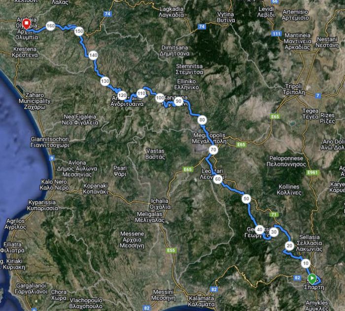 3ος Δρόμος της Ακμής | Από ποια σημεία της Αρκαδίας θα περάσει ο αγώνας!