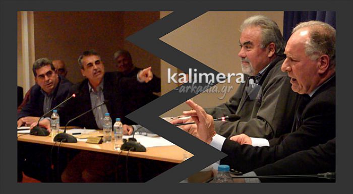 Δημοτικό Συμβούλιο: Τσακώθηκαν Κακλαμάνος και Τζιούμης, αλλά το μετάνιωσαν! (vd)