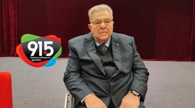 &Epsilon;&mu;&phi;&iota;&epsilon;&tau;&zeta;ό&gamma;&lambda;&omicron;&upsilon; &alpha;&pi;ό &Tau;&rho;ί&pi;&omicron;&lambda;&eta;: &laquo;&Epsilon;&lambda;ά&tau;&epsilon; &mu;&alpha;&zeta;ί &mu;&alpha;&sigmaf; &gamma;&iota;&alpha; &tau;&omicron; &kappa;&alpha;&lambda;ό &tau;&eta;&sigmaf; &pi;&alpha;&tau;&rho;ί&delta;&alpha;&sigmaf;&raquo; (vd)