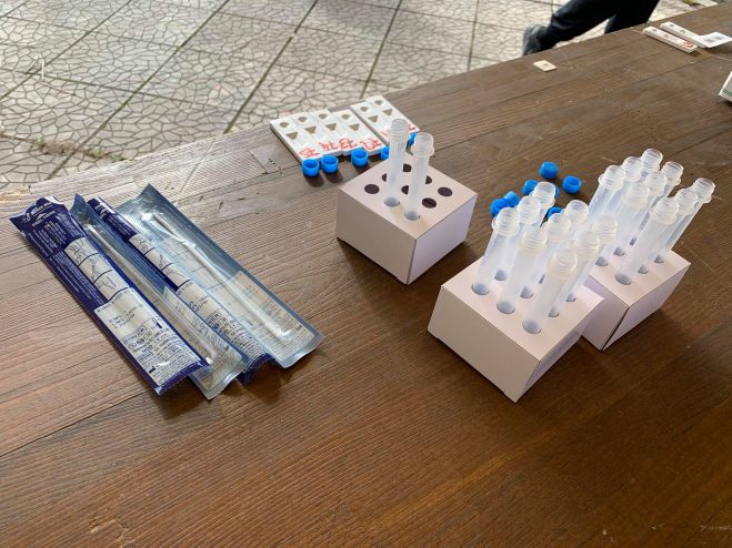 &Epsilon;&Omicron;&Delta;&Upsilon; | &Tau;&alpha; &alpha;&pi;&omicron;&tau;&epsilon;&lambda;έ&sigma;&mu;&alpha;&tau;&alpha; &tau;&omega;&nu; rapid tests &sigma;&tau;&eta; &lambda;&alpha;ϊ&kappa;ή &alpha;&gamma;&omicron;&rho;ά &Mu;&pi;&alpha;&sigma;&iota;ά&kappa;&omicron;&upsilon;