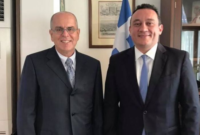 Με τον Πρέσβη του Ισραήλ συναντήθηκε ο Κώστας Βλάσης