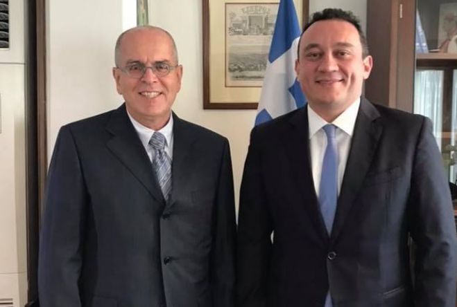 Με τον Πρέσβη του Ισραήλ συναντήθηκε ο Κώστας Βλάσης