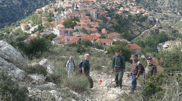 Ολοκληρώθηκε η σηματοδότηση του κόκκινου μονοπατιού στη Γορτυνία (εικόνες)!