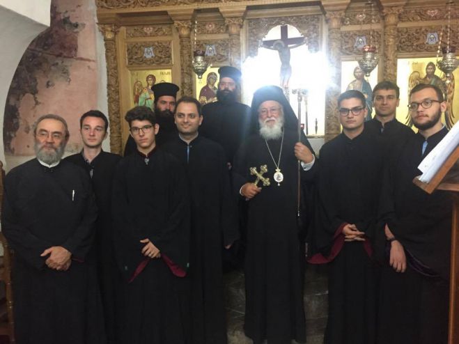 Αρχιερατικός Εσπερινός στη Μονή Τιμίου Προδρόμου Κυνουρίας (εικόνες)