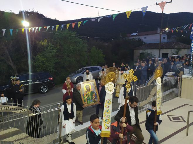 &Mu;&epsilon;&rho;&kappa;&omicron;&beta;&omicron;ύ&nu;&iota; | &Eta; &epsilon;&omicron;&rho;&tau;ή &tau;&omicron;&upsilon; &Alpha;&gamma;ί&omicron;&upsilon; &Nu;&epsilon;&omicron;&mu;ά&rho;&tau;&upsilon;&rho;&omicron;&sigmaf; &Delta;&eta;&mu;&eta;&tau;&rho;ί&omicron;&upsilon; (&epsilon;&iota;&kappa;ό&nu;&epsilon;&sigmaf;)